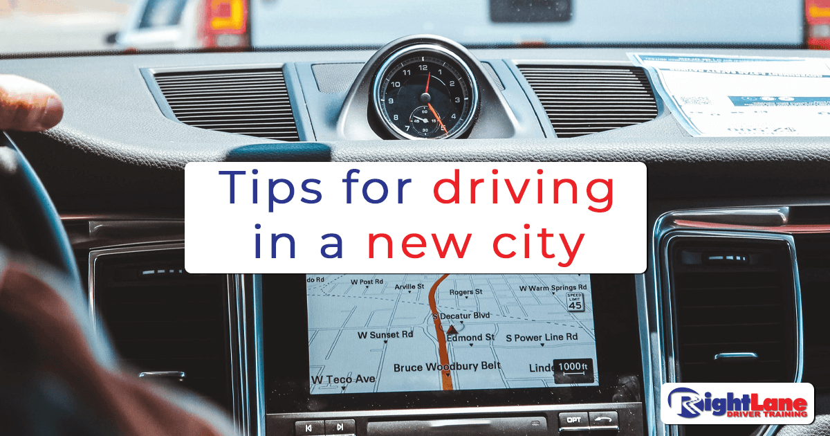 Tips for Driving in a New City